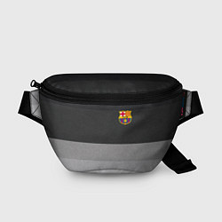 Поясная сумка ФК Барселона: Серый стиль, цвет: 3D-принт