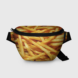 Поясная сумка Картофель фри, цвет: 3D-принт