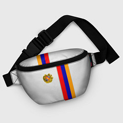 Поясная сумка I Love Armenia, цвет: 3D-принт — фото 2