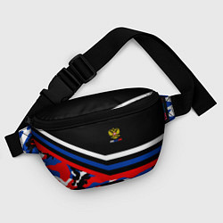Поясная сумка Россия: Камуфляж, цвет: 3D-принт — фото 2
