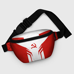 Поясная сумка СССР воин, цвет: 3D-принт — фото 2