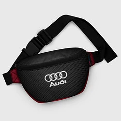 Поясная сумка Audi: Grey Carbon, цвет: 3D-принт — фото 2