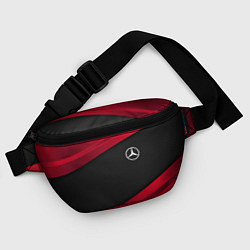 Поясная сумка Mercedes Benz: Red Sport, цвет: 3D-принт — фото 2