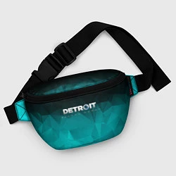 Поясная сумка Detroit: Become Human, цвет: 3D-принт — фото 2