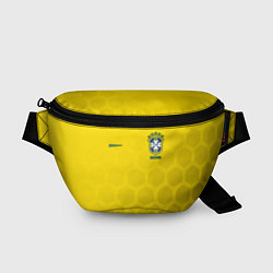 Поясная сумка Brazil Team: WC 2018, цвет: 3D-принт