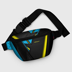 Поясная сумка Cyberpunk 2077: Sport, цвет: 3D-принт — фото 2