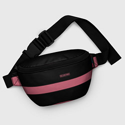 Поясная сумка Black Pink: Logo, цвет: 3D-принт — фото 2