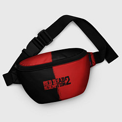Поясная сумка RDD 2: Black & Red, цвет: 3D-принт — фото 2