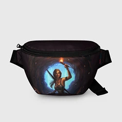 Поясная сумка Tomb Raider: Cave, цвет: 3D-принт