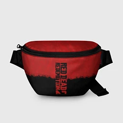 Поясная сумка RDD 2: Red & Black, цвет: 3D-принт