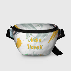 Поясная сумка Aloha Hawaii, цвет: 3D-принт
