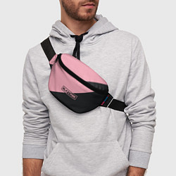 Поясная сумка Black Pink, цвет: 3D-принт — фото 2