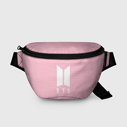 Поясная сумка BTS: Pink Grid