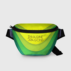 Поясная сумка Imagine Dragons: Lime Colour, цвет: 3D-принт