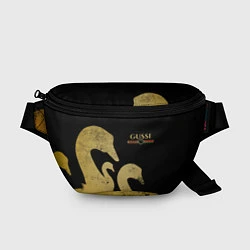 Поясная сумка GUSSI: Gold Edition, цвет: 3D-принт