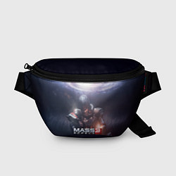 Поясная сумка Mass Effect 3, цвет: 3D-принт