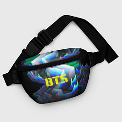 Поясная сумка BTS: Blue Spectre, цвет: 3D-принт — фото 2