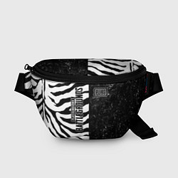 Поясная сумка PUBG: Zebras Lifestyle, цвет: 3D-принт