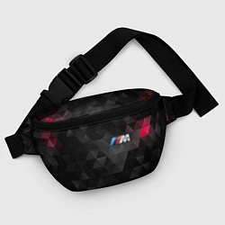 Поясная сумка BMW M: Polygon, цвет: 3D-принт — фото 2