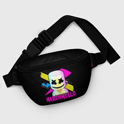 Поясная сумка Marshmello DJ, цвет: 3D-принт — фото 2