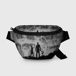 Поясная сумка God of War: Grey Day цвета 3D-принт — фото 1
