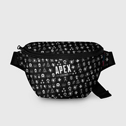 Поясная сумка Apex Legends: Black Pattern, цвет: 3D-принт