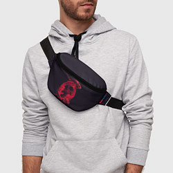 Поясная сумка Dead Spaсe: Red Style, цвет: 3D-принт — фото 2