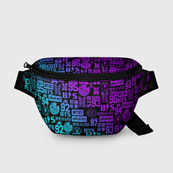 Поясная сумка BTS Logos, цвет: 3D-принт
