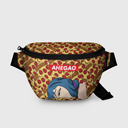 Поясная сумка AHEGAO PIZZA, цвет: 3D-принт