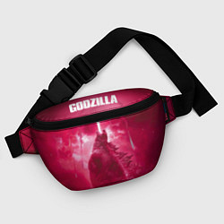 Поясная сумка Red Godzilla, цвет: 3D-принт — фото 2