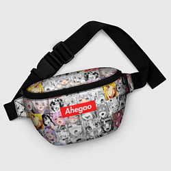 Поясная сумка Ahegao, цвет: 3D-принт — фото 2