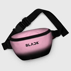 Поясная сумка Blackpink - розово-черный, цвет: 3D-принт — фото 2