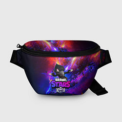Поясная сумка BRAWL STARS CROW, цвет: 3D-принт