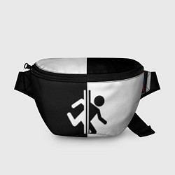 Поясная сумка PORTAL, цвет: 3D-принт