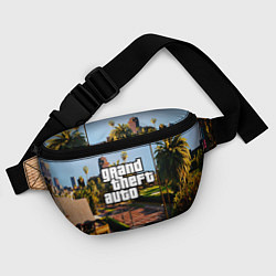 Поясная сумка Grand Theft Auto, цвет: 3D-принт — фото 2