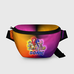 Поясная сумка Команда Соника, цвет: 3D-принт