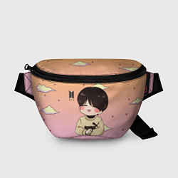 Поясная сумка BTS, цвет: 3D-принт