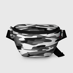 Поясная сумка Камуфляж Sabaton без лого, цвет: 3D-принт