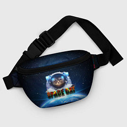 Поясная сумка Космический кот, цвет: 3D-принт — фото 2