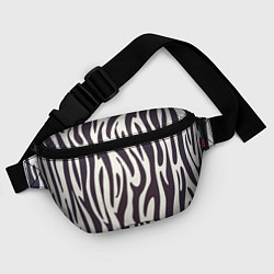 Поясная сумка Я зебра, цвет: 3D-принт — фото 2