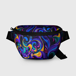 Поясная сумка ABSTRACT COLOR, цвет: 3D-принт