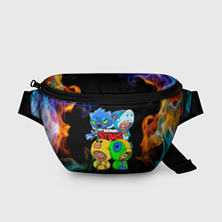 Поясная сумка Brawl Stars Leon Quattro, цвет: 3D-принт
