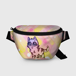 Поясная сумка 44 Котенка пнг пилу, цвет: 3D-принт