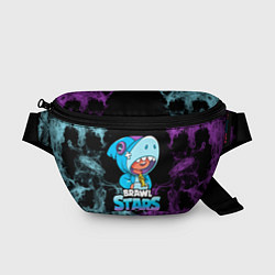 Поясная сумка Brawl Stars Leon Shark, цвет: 3D-принт
