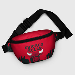 Поясная сумка Chicago Bulls, цвет: 3D-принт — фото 2