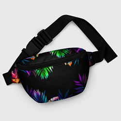 Поясная сумка Тропическая Ночь, цвет: 3D-принт — фото 2