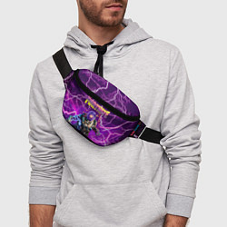 Поясная сумка Fortnite Cyclo Outfit, цвет: 3D-принт — фото 2