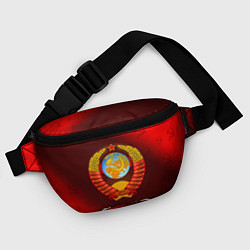 Поясная сумка СССР USSR, цвет: 3D-принт — фото 2
