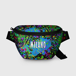 Поясная сумка Milano - abstraction - Italy, цвет: 3D-принт