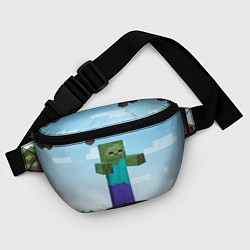 Поясная сумка Minecraft, цвет: 3D-принт — фото 2
